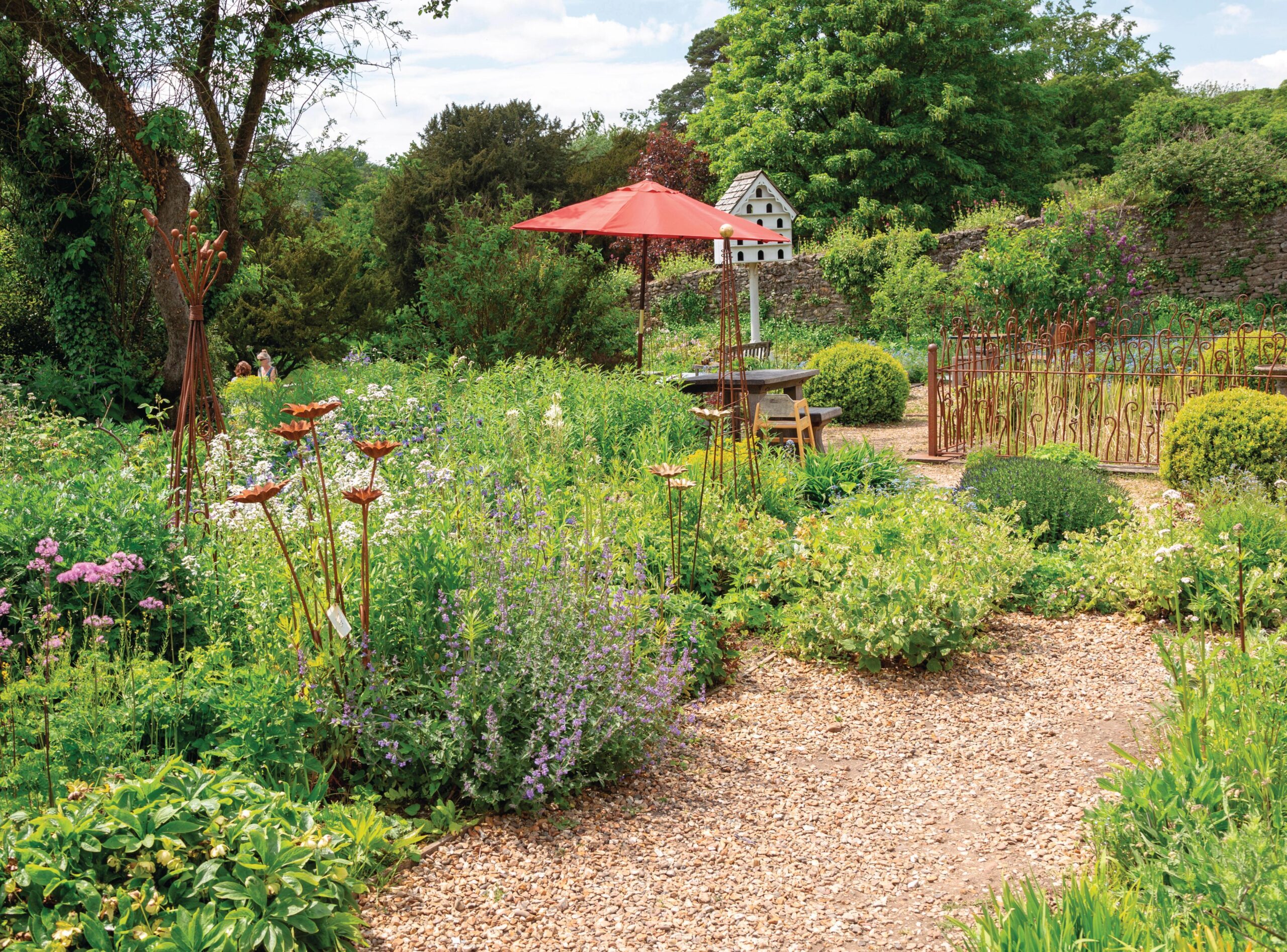 The Walled Garden at Mells, Somerset