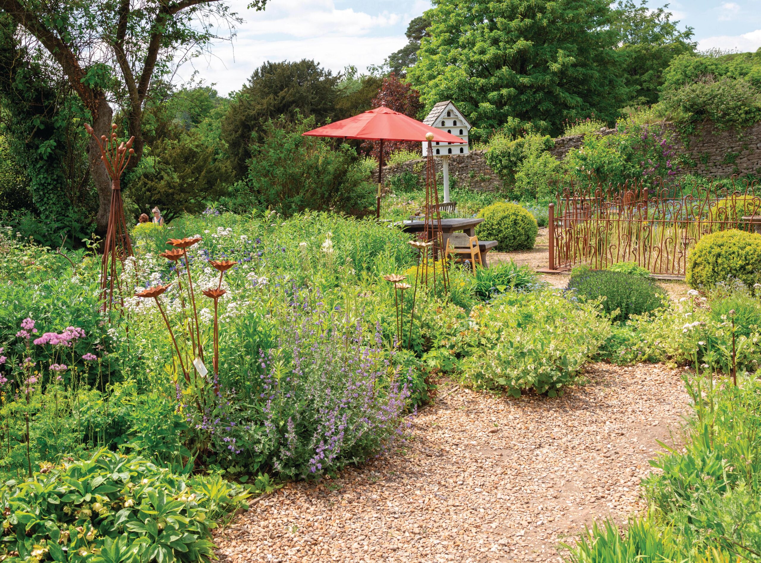 The Walled Garden at Mells, Somerset