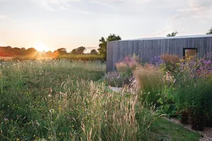 Designer Kristina Clode The Weald Meadow garden and house