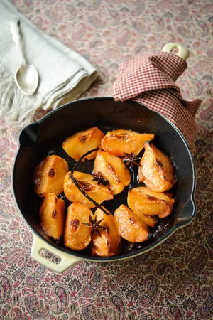 Quince recipe: baked quince Quince recipe: baked quince