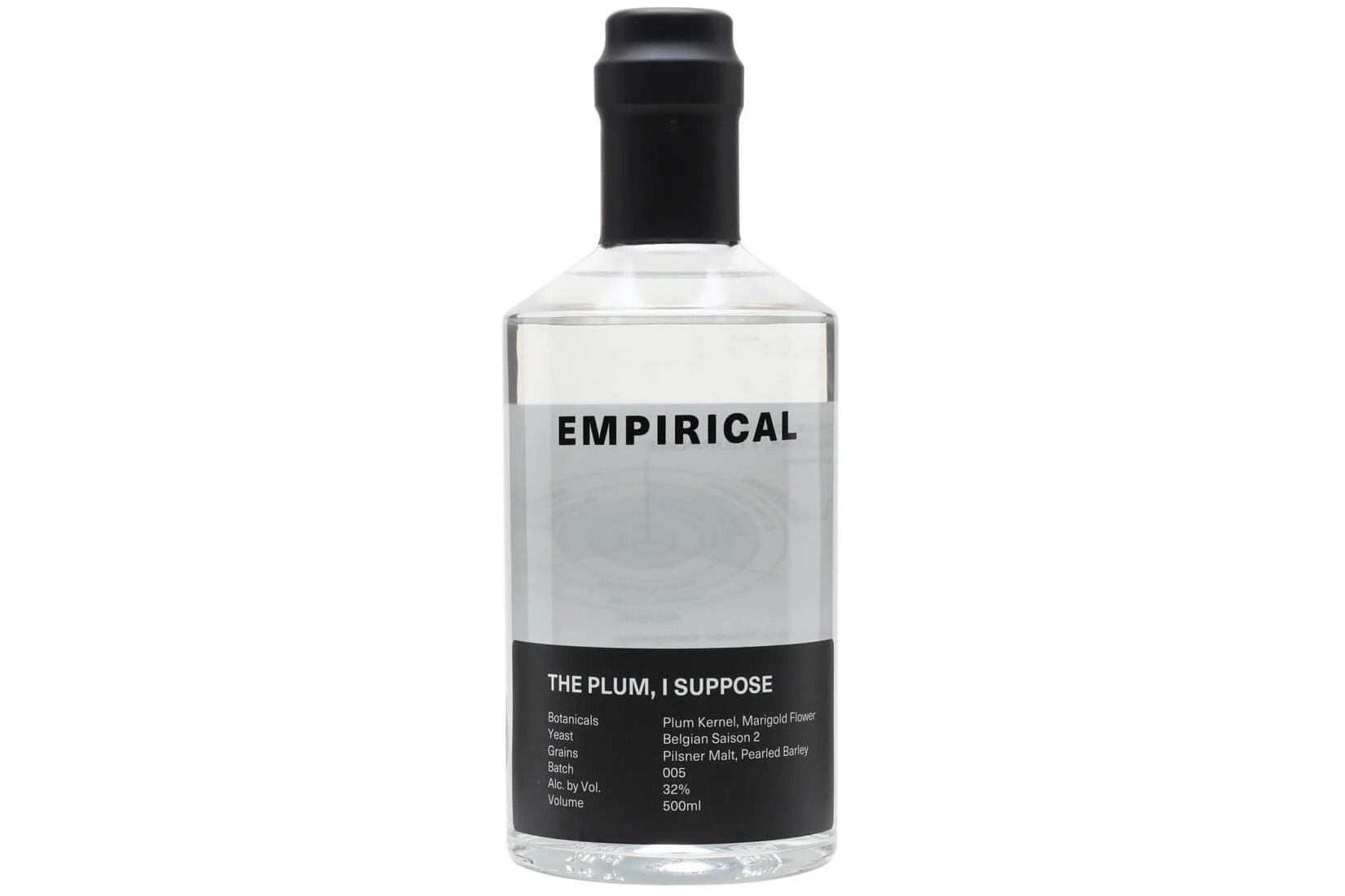 Emperical Spirits: The Plum I Suppose on a white background