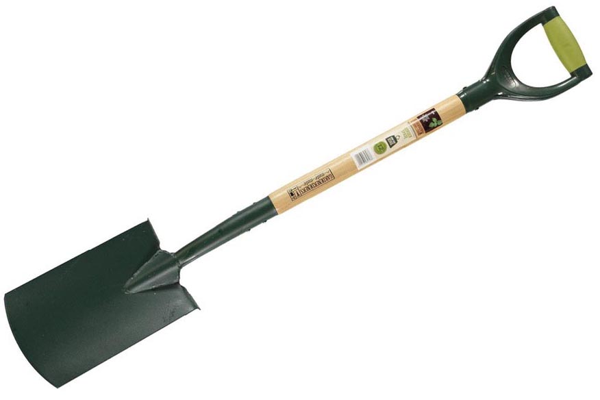 Gardener’s Mate Digging Spade on a white background