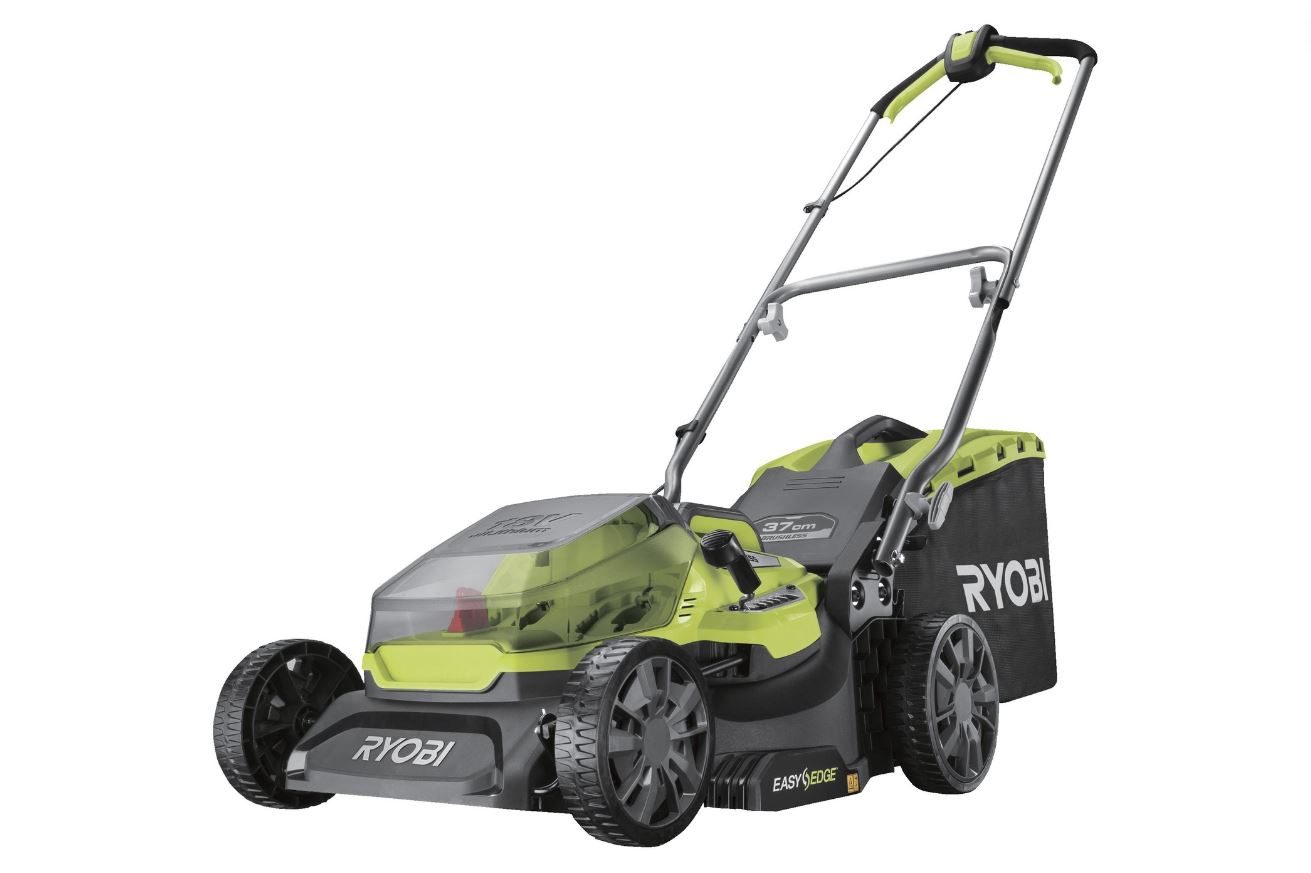 Ryobi 18V ONE+ 37cm Cordless Brushless Lawn Mower