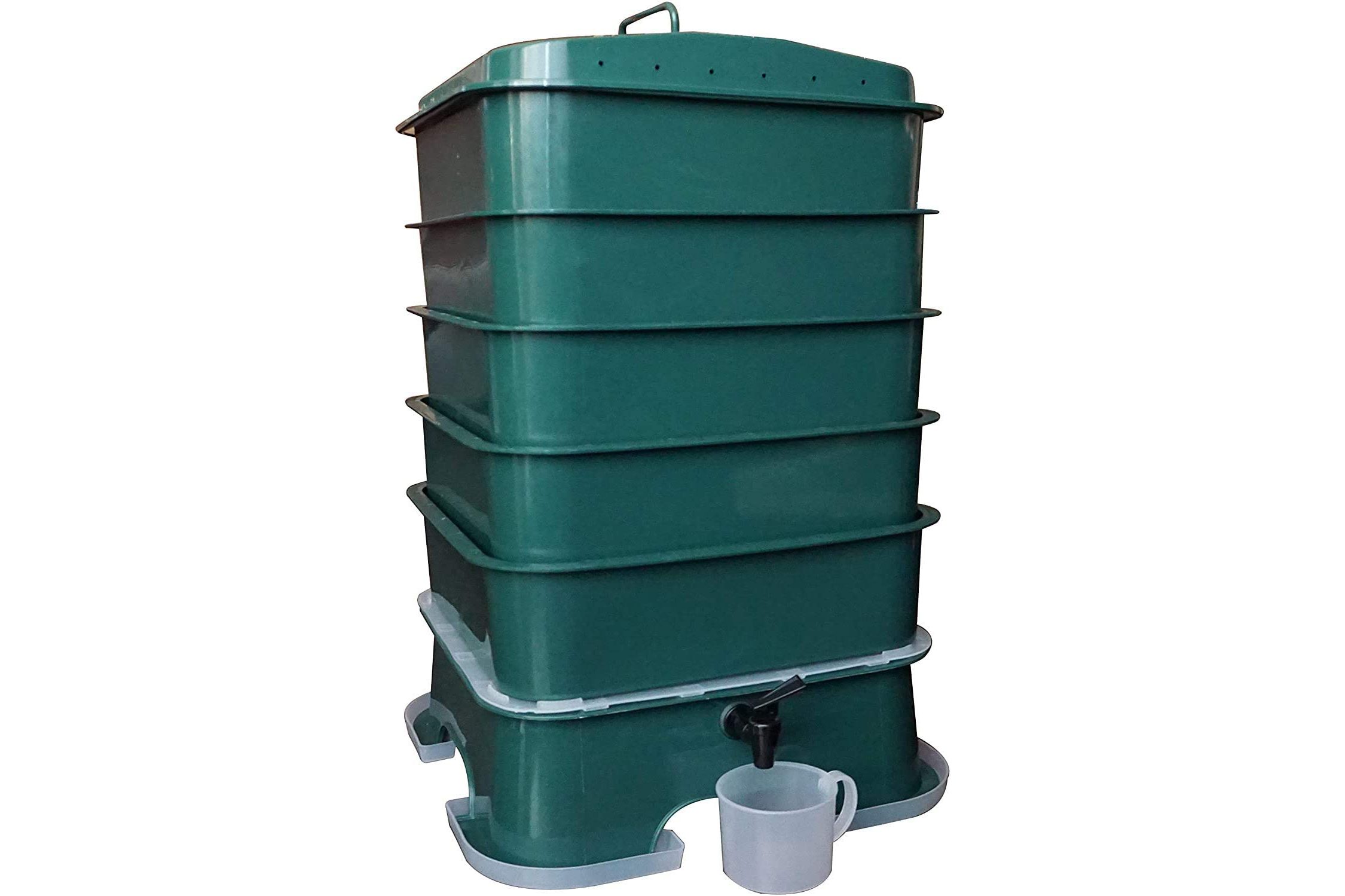 VermiHut Plus 5-Tray Worm Compost Bin