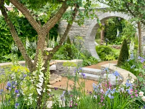 The Bridgerton Garden at RHS Chelsea Flower Show, designed by Holly Johnston The Bridgerton Garden at RHS Chelsea Flower Show, designed by Holly Johnston