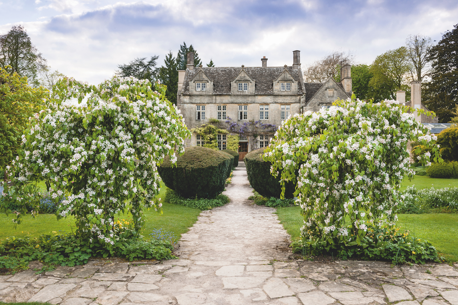 Barnsley House, former home of Rosemary Verey