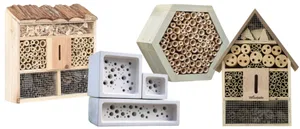 Insect houses Insect houses on a white background