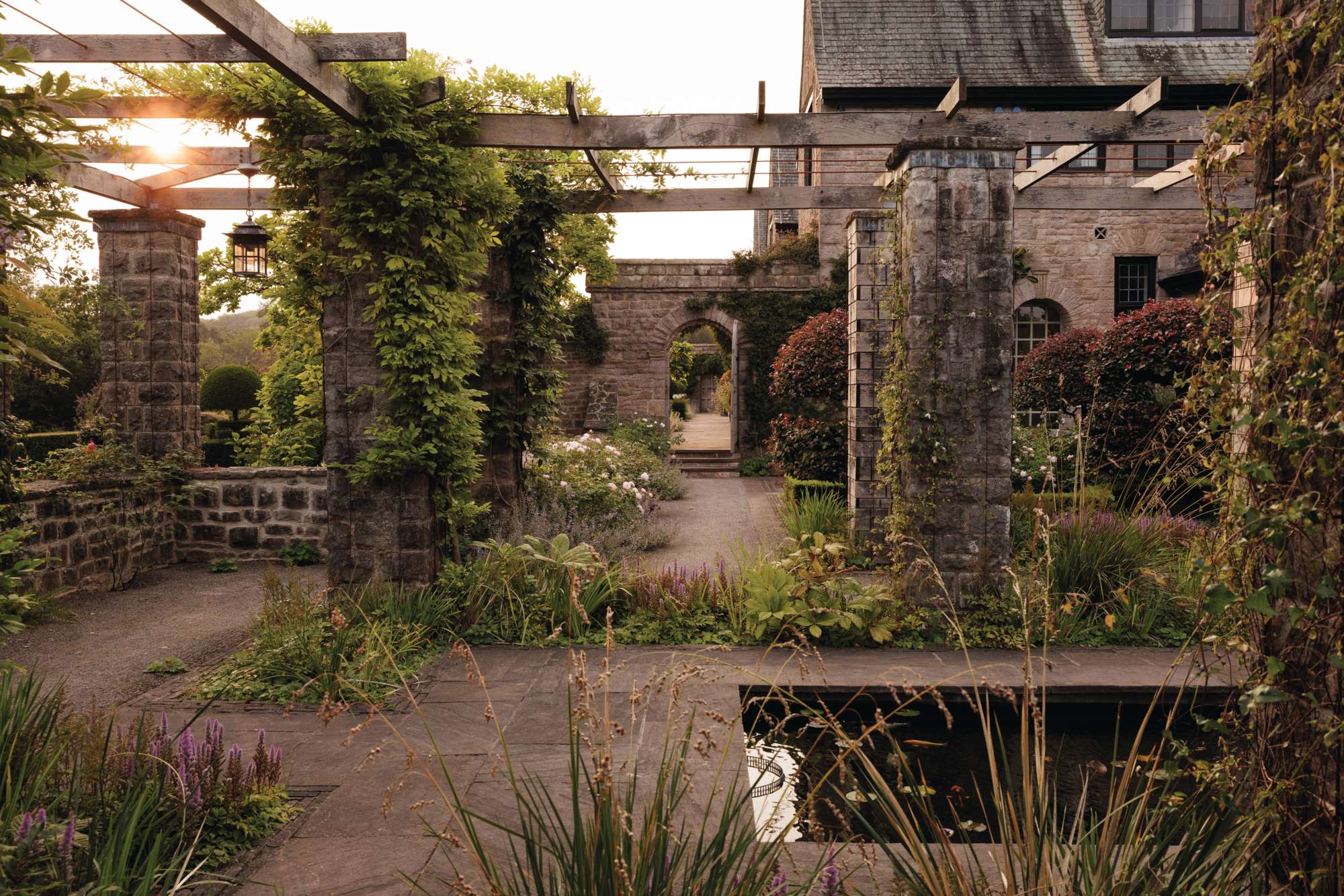 The Pergola Garden at Mounton House