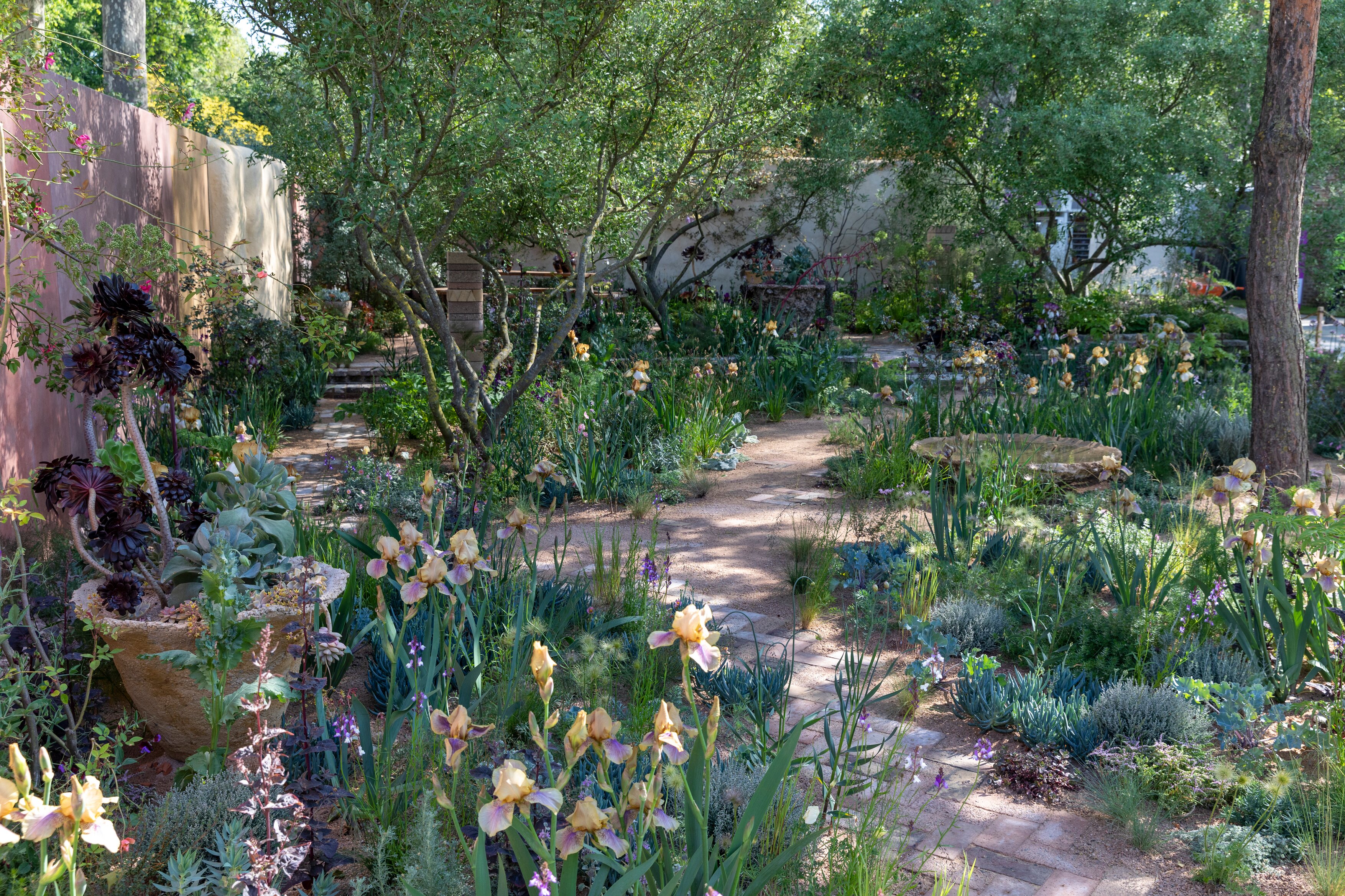Chelsea Flower Show Garden 2023: The Nurture Landscapes Garden. Designed by Sarah Price. Sponsored by Nurture Landscapes. Show Garden.