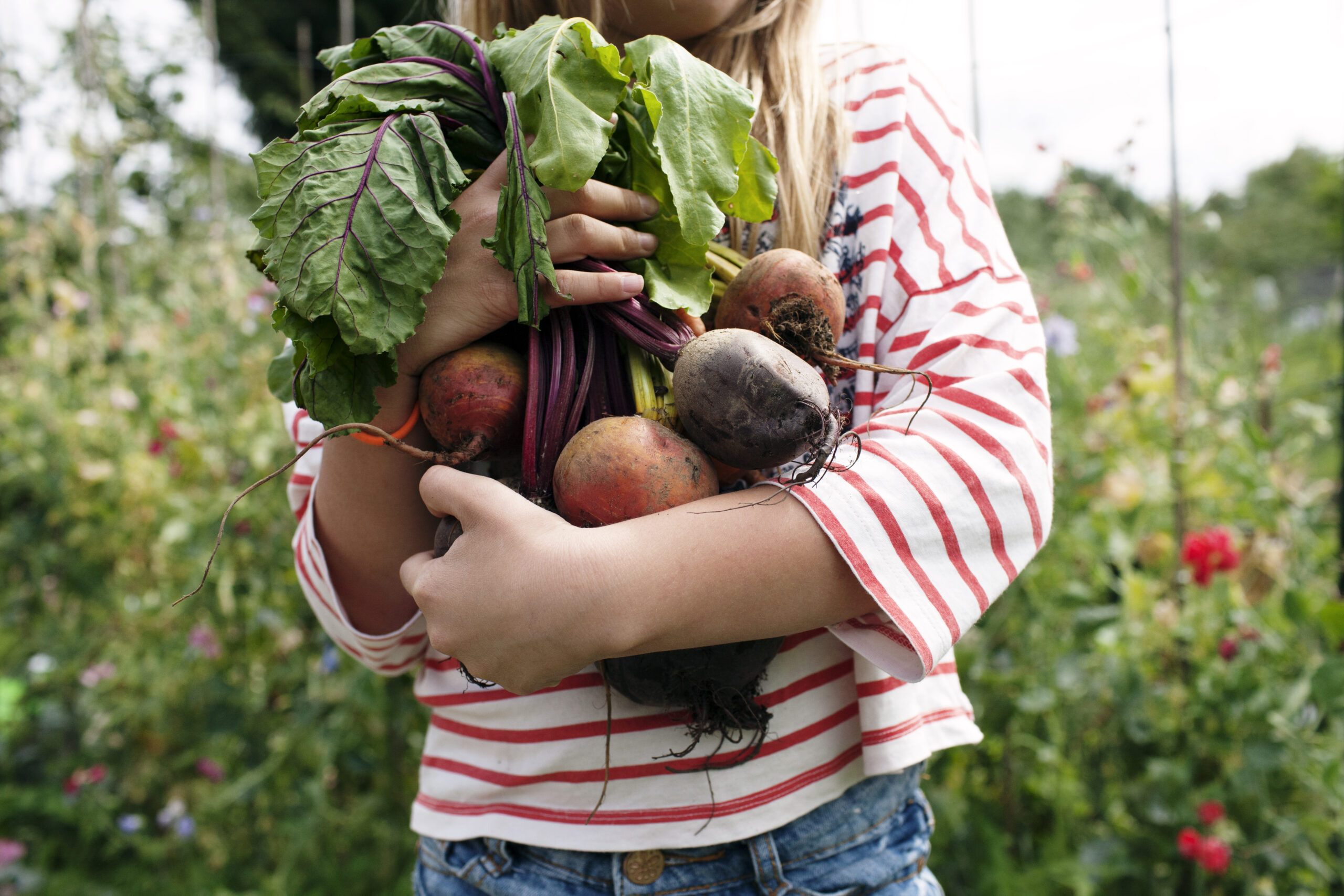Gardening can be good for children