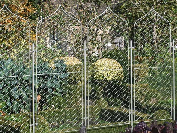 Elegance Gothic Screens in a garden