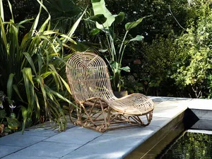 Rattan deck chair Rattan deck chair