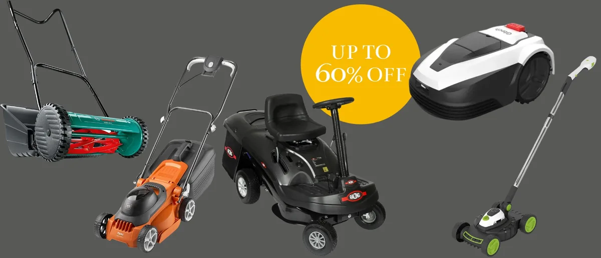 Black Friday lawn mower deals