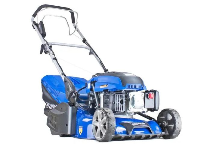 Hyundai HYM430SPER Self Propelled Mower on a white background