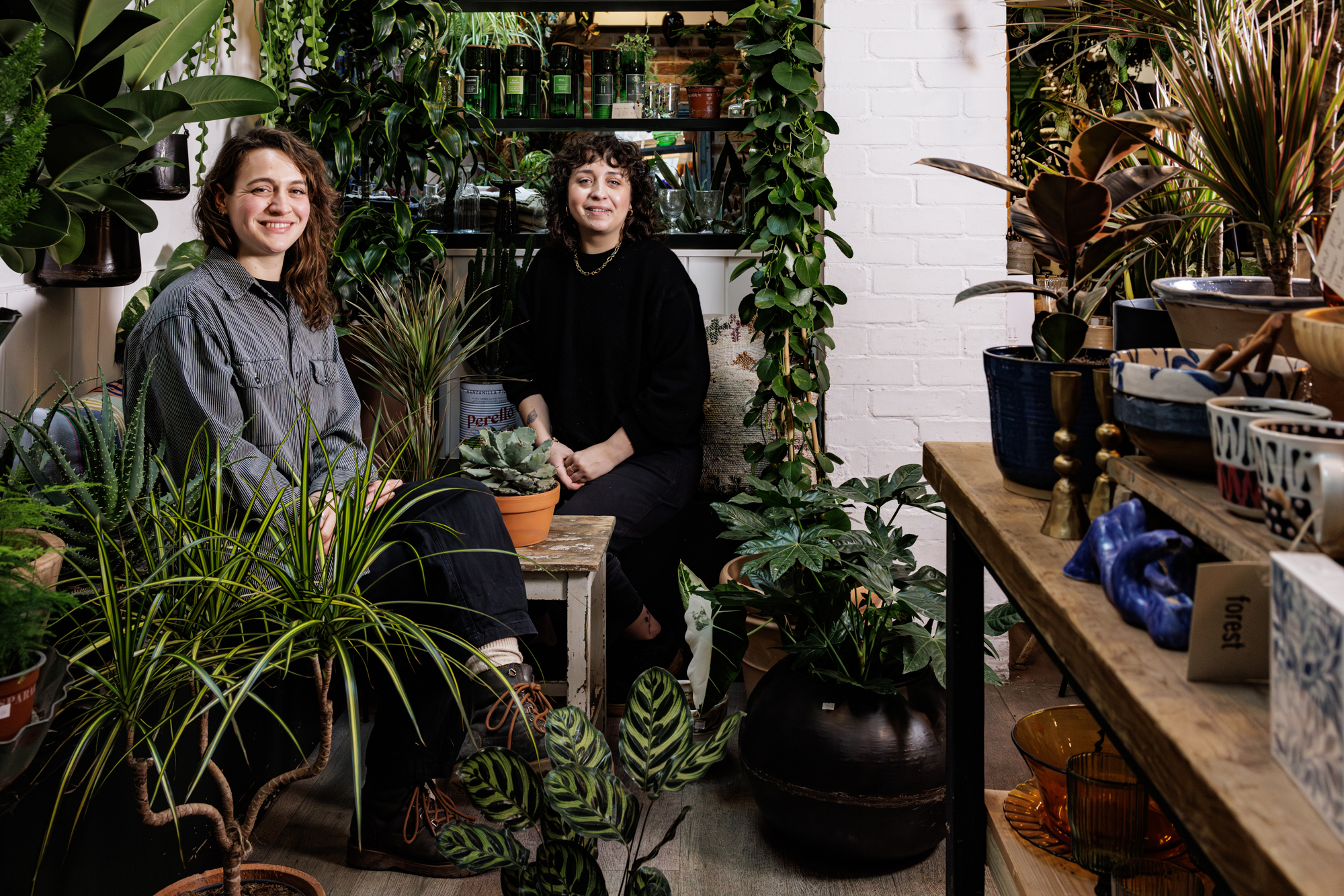 Maddie and Alice Bailey at Forest, London