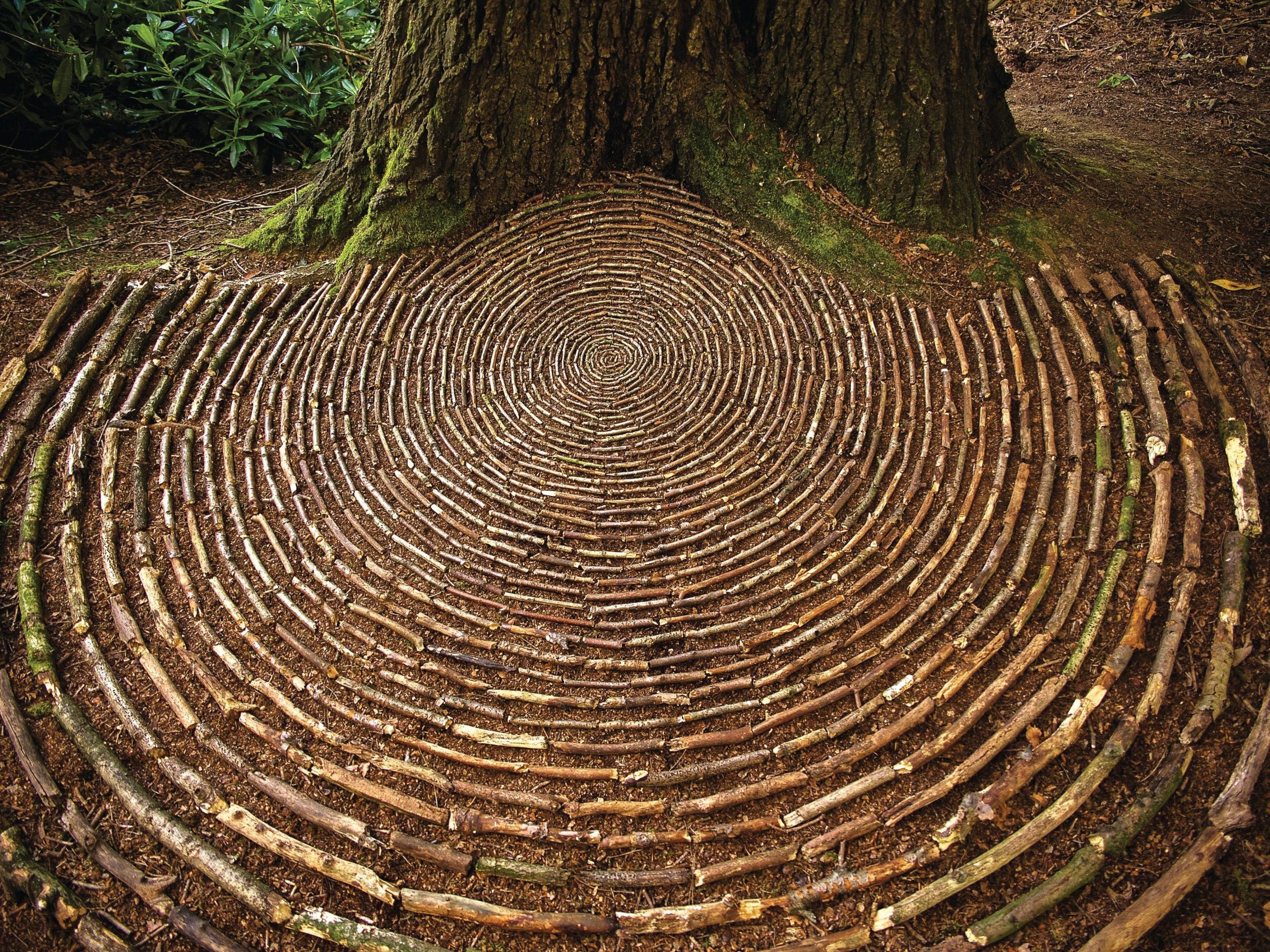 Natural paving
