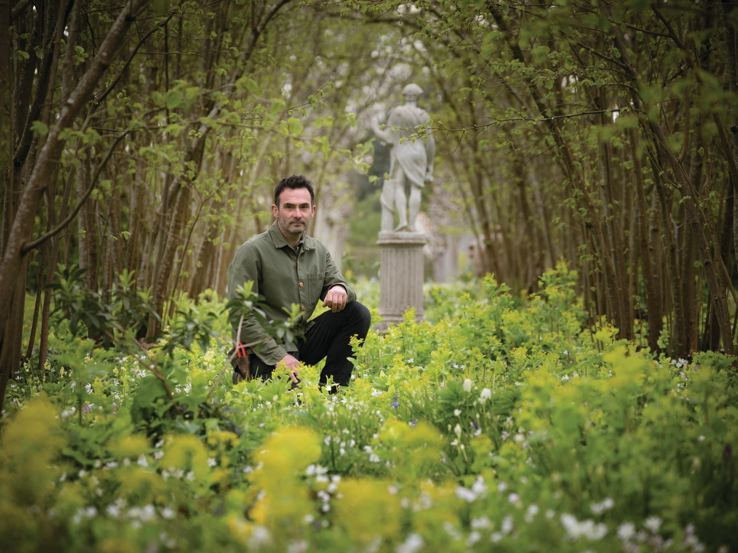 Sissinghurst gardener Troy Scott Smith