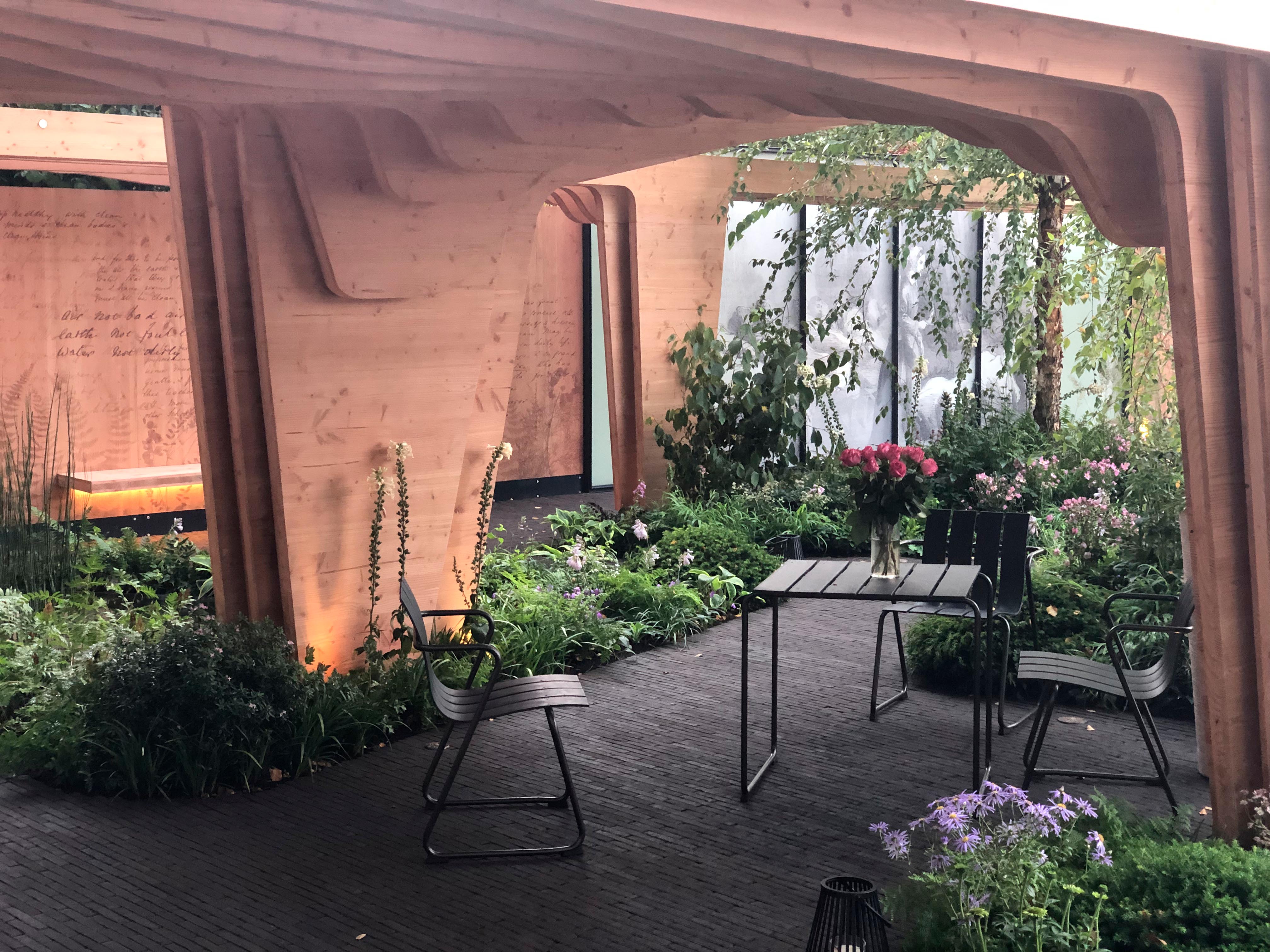 Florence Nightingale Show Garden at Chelsea 2021