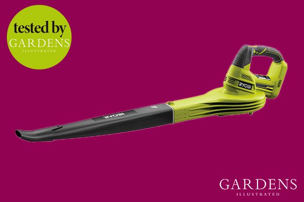 Ryobi leaf blowers, tested by Gardens Illustrated