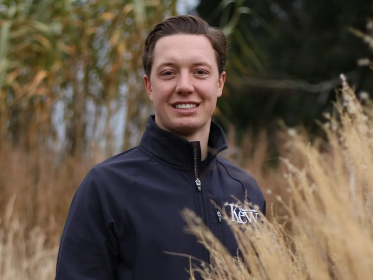 Lewis Barrett - botanical horticulturist at the Royal Botanic Gardens, Kew Lewis Barrett - botanical horticulturist at the Royal Botanic Gardens, Kew