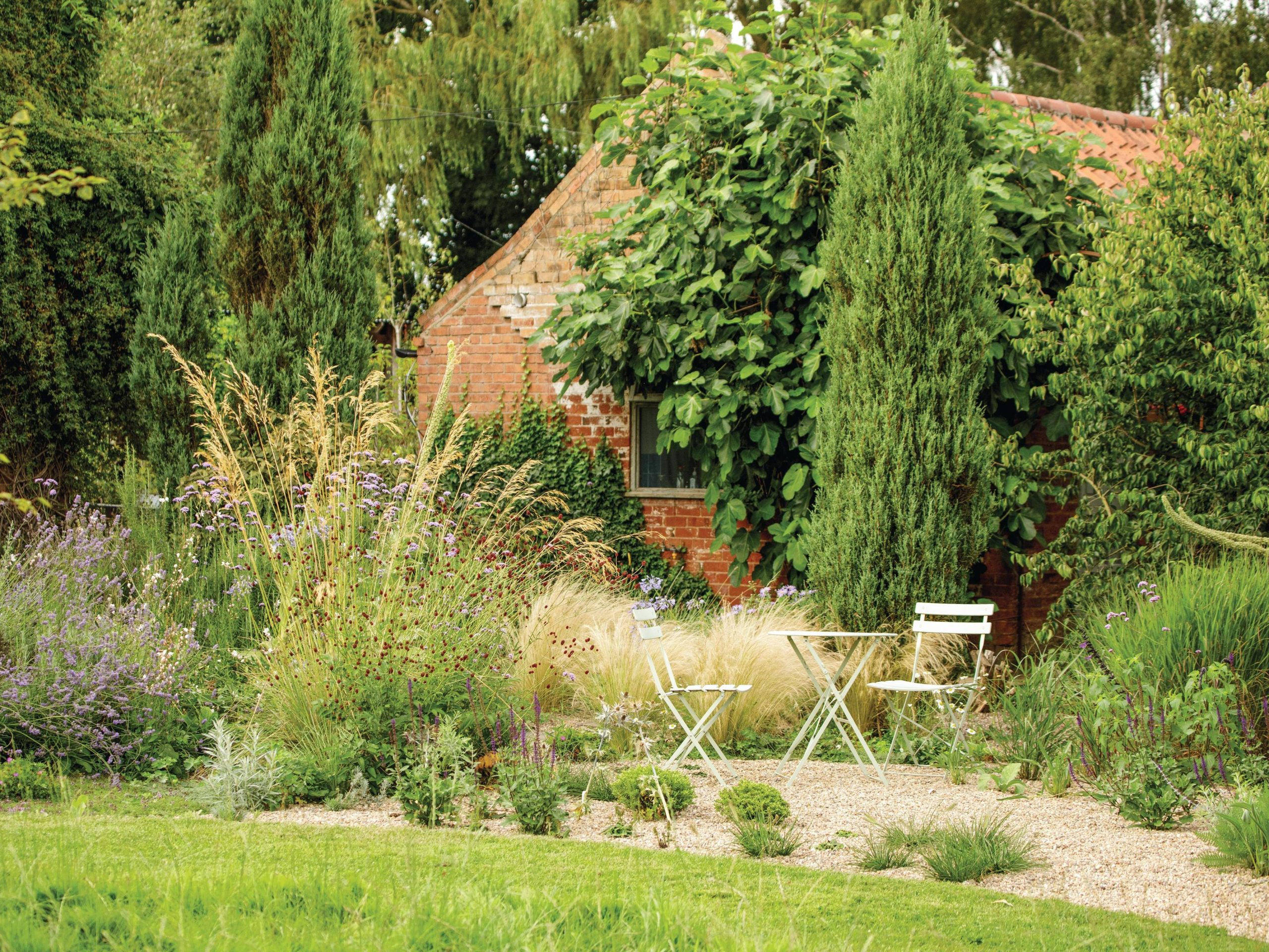 Garden table and chairs