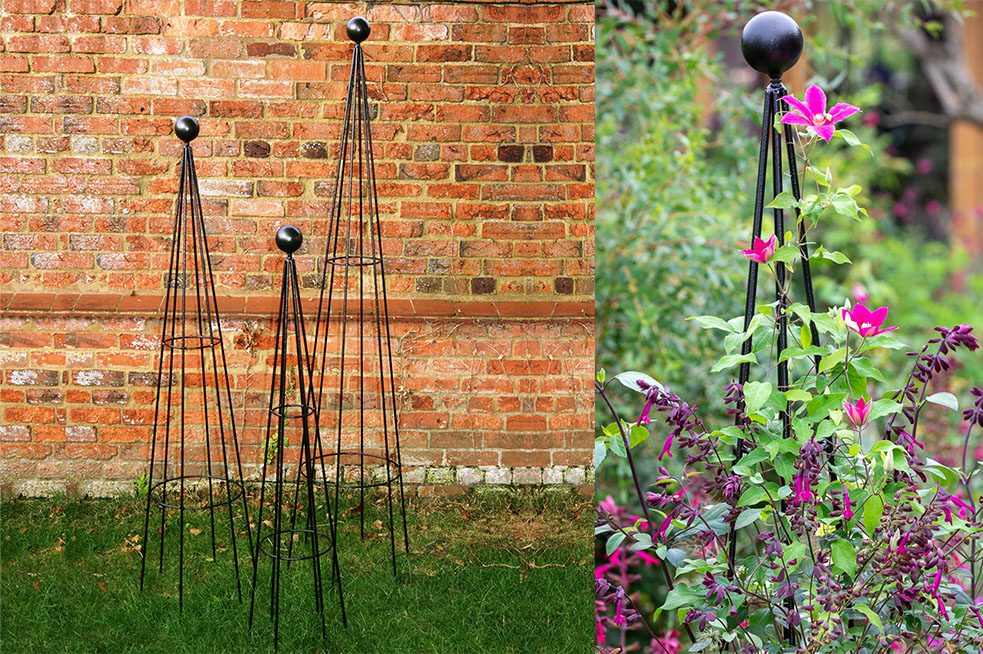 Hampton Obelisks in gardens