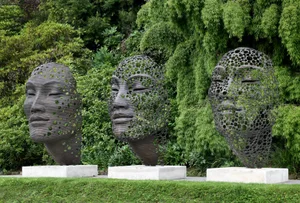 Stream of Consciousness, by Anton Smit Sculpture at Leonardslee Gardens