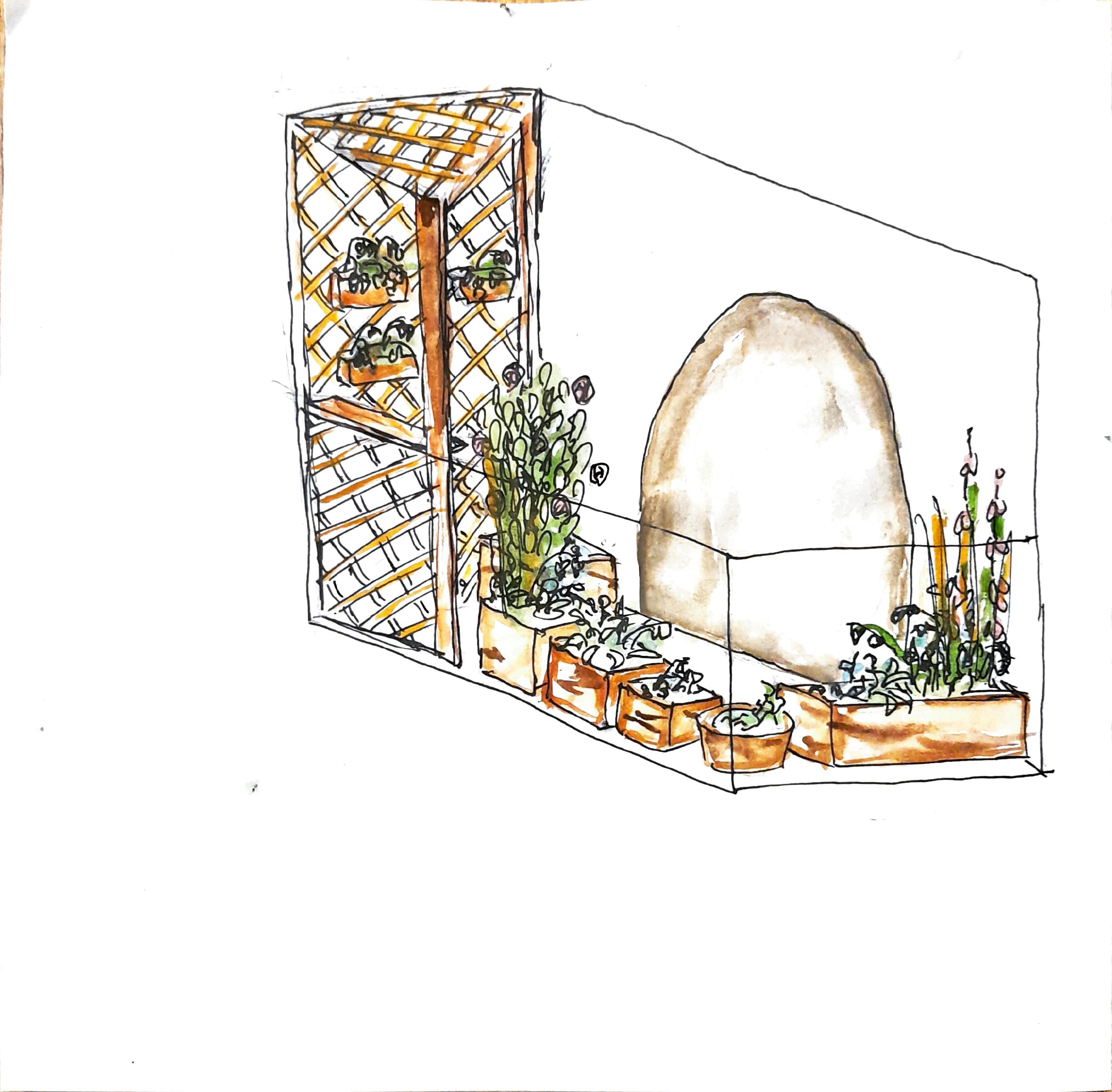 RHS City Spaces; Cloudscape, Balcony designed by Jason Williams  