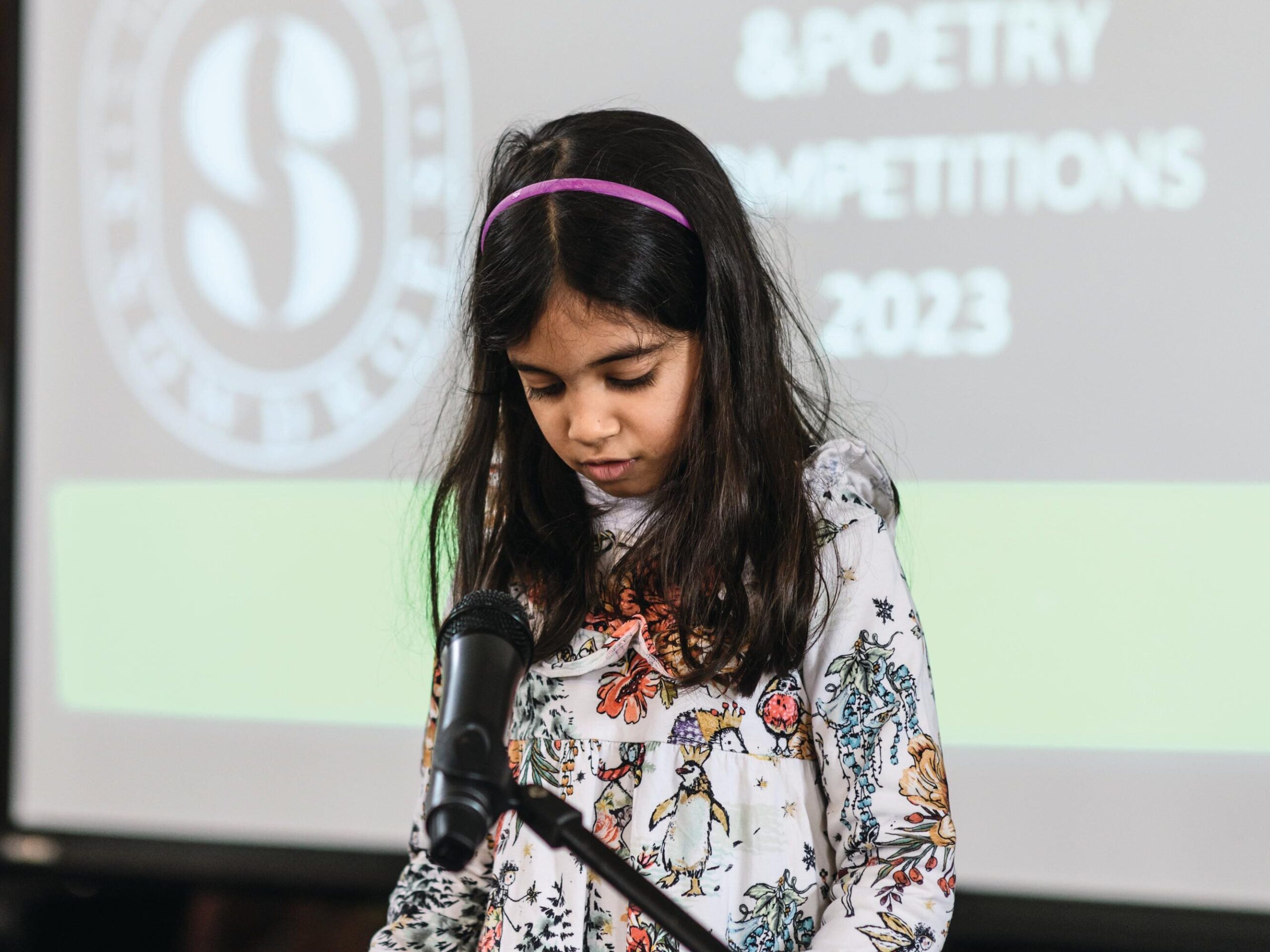 The winner of the Shepton Mallet Snowdrop Festival poetry competition