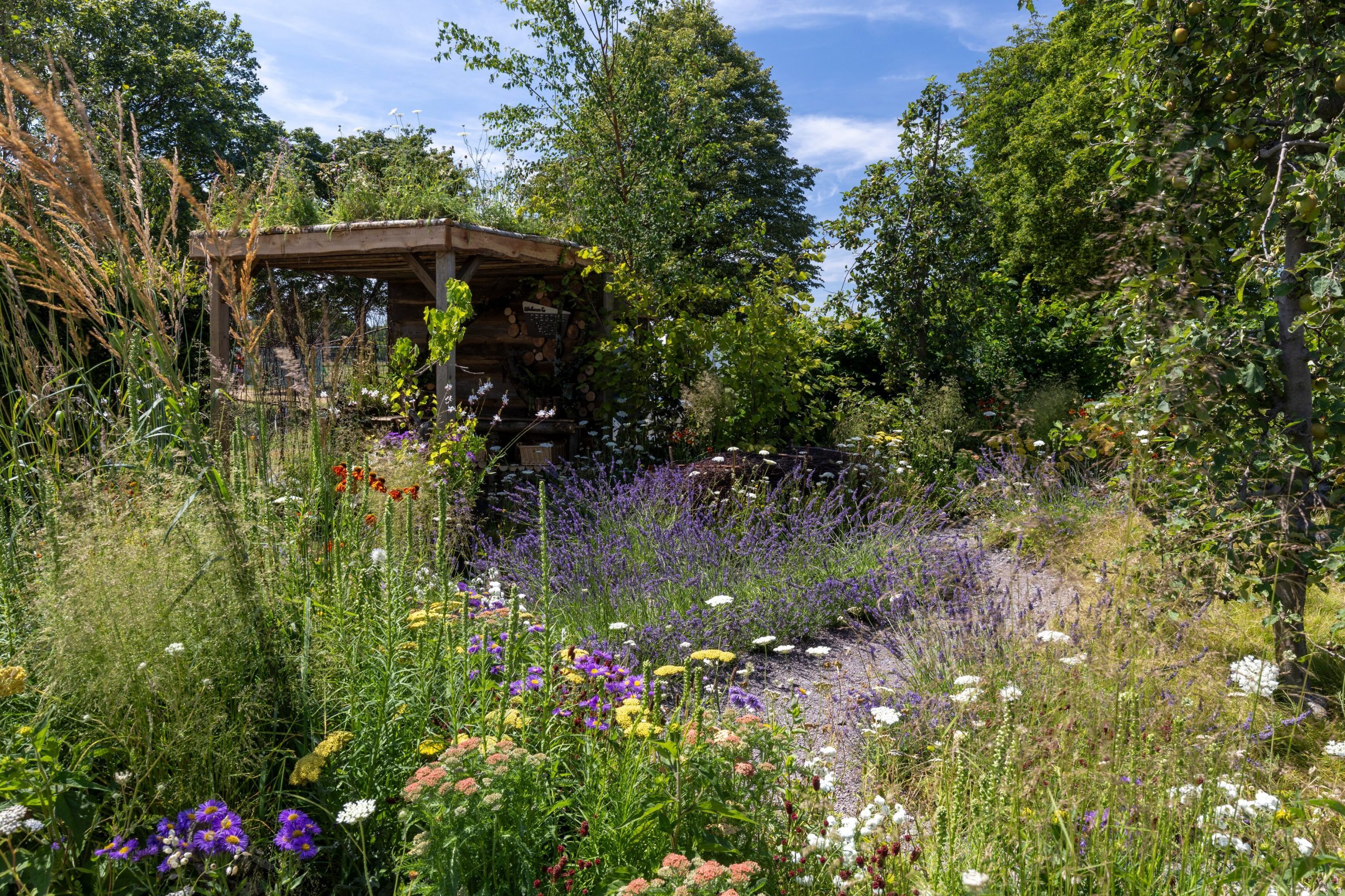 Oregon – The Productive Garden designed by Sadie May Stowell at RHS Badminton Flower Show 2026 