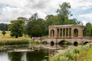 The Palladian Bridge at Stowe, Buckinghamshire The Palladian Bridge at Stowe, Buckinghamshire