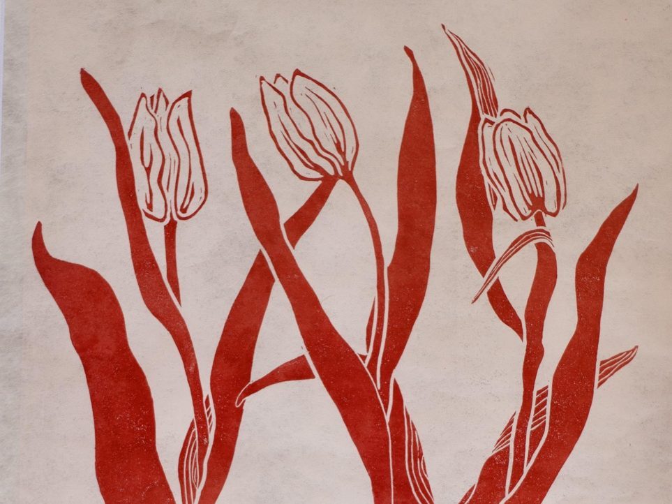 Dancing Tulips by Henny Tate