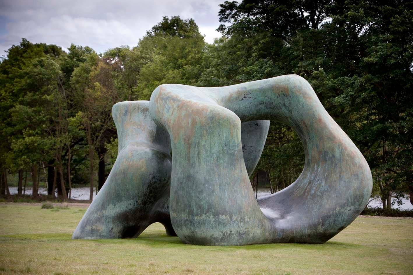 A sculpture at Yorkshire Sculpture Park