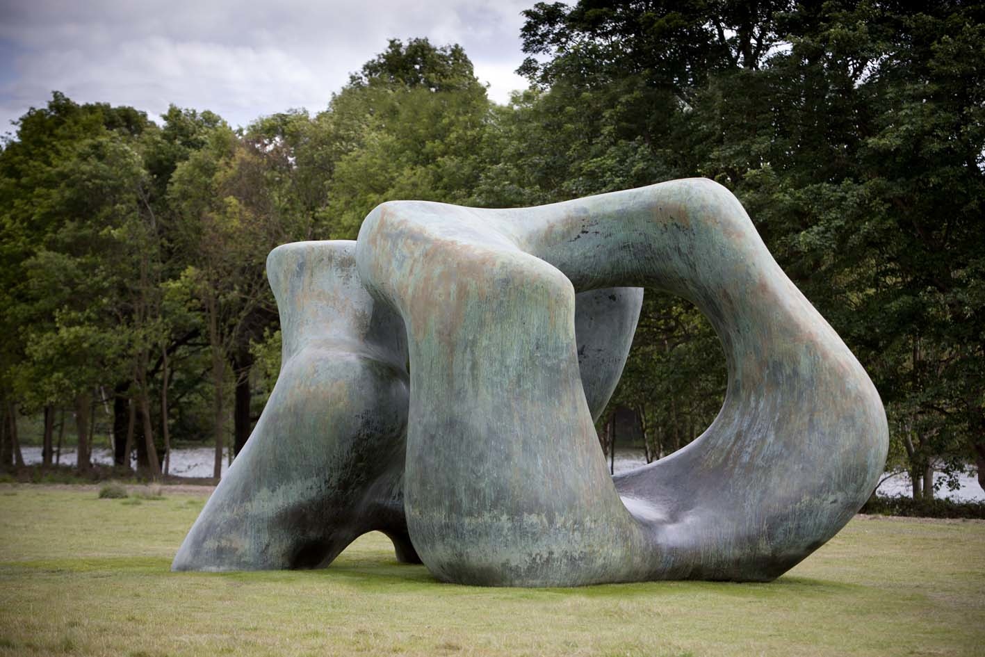 A sculpture at Yorkshire Sculpture Park