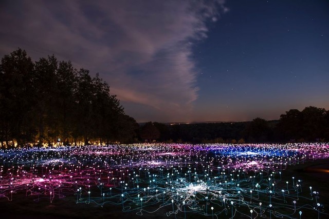 Moments of Light installation in Wiltshire