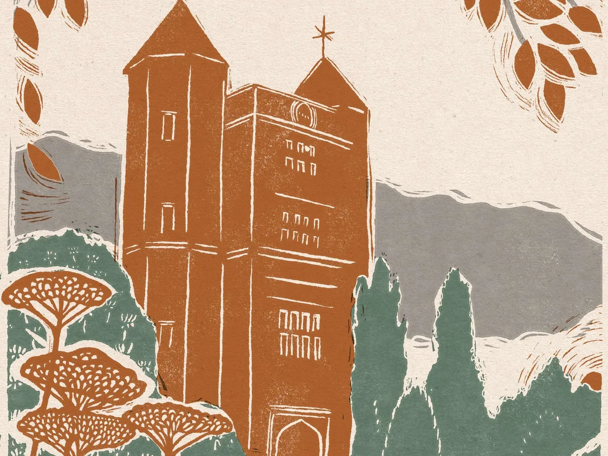 Illustration: Rosanna Morris Manor house illustration