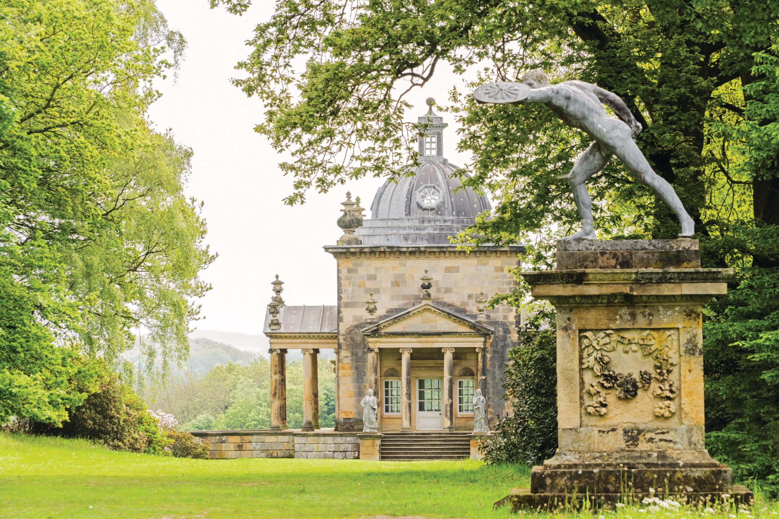 The Temple of the Four Winds at Castle Howard in North Yorkshire