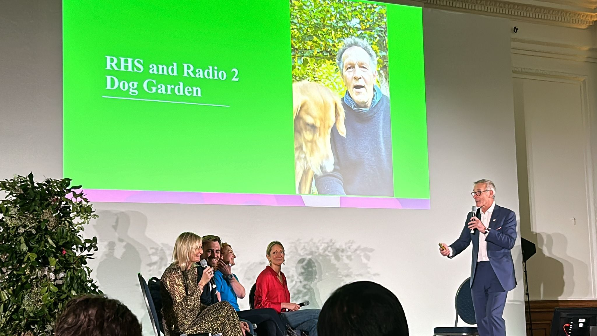 Jo Whiley talks about the RHS and Radio 2 Dog Garden at the RHS Autumn Conference.