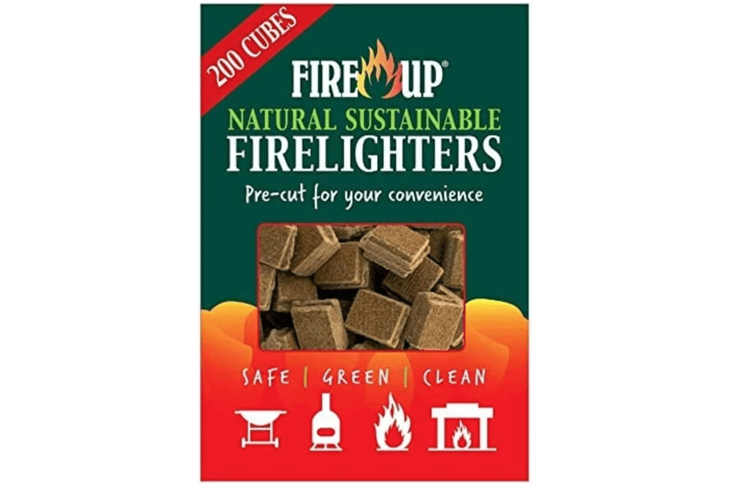 Fire Up Natural Sustainable Firelighters