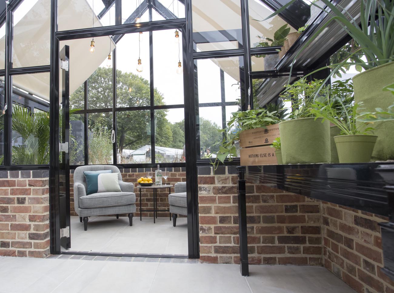 Hartley Botanic Greenhouses Opus Grand Botanic - Chelsea Flower Show 2021 interior