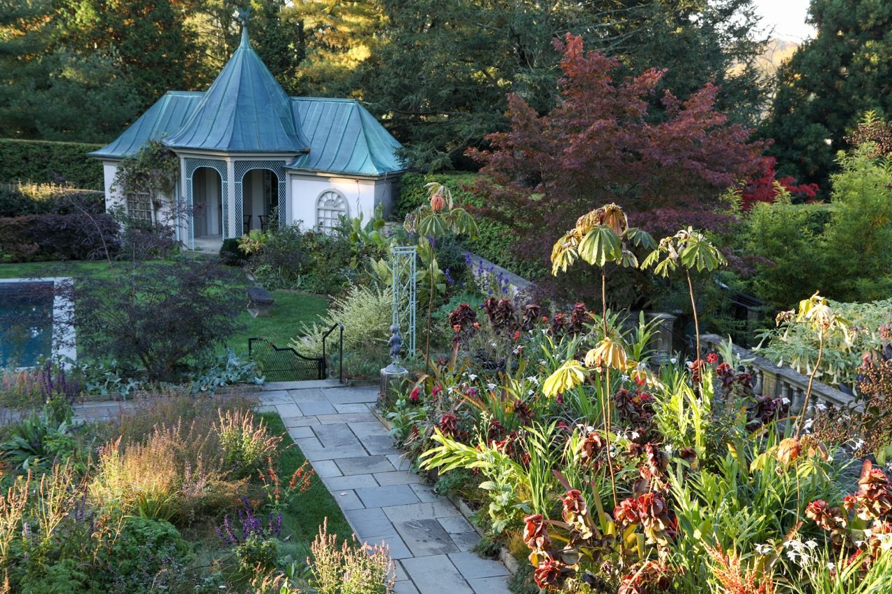 Chanticleer gardens are split into distinct zones featuring a diverse array of plants. Credit: Lisa Roper, courtesy of Chanticleer Garden