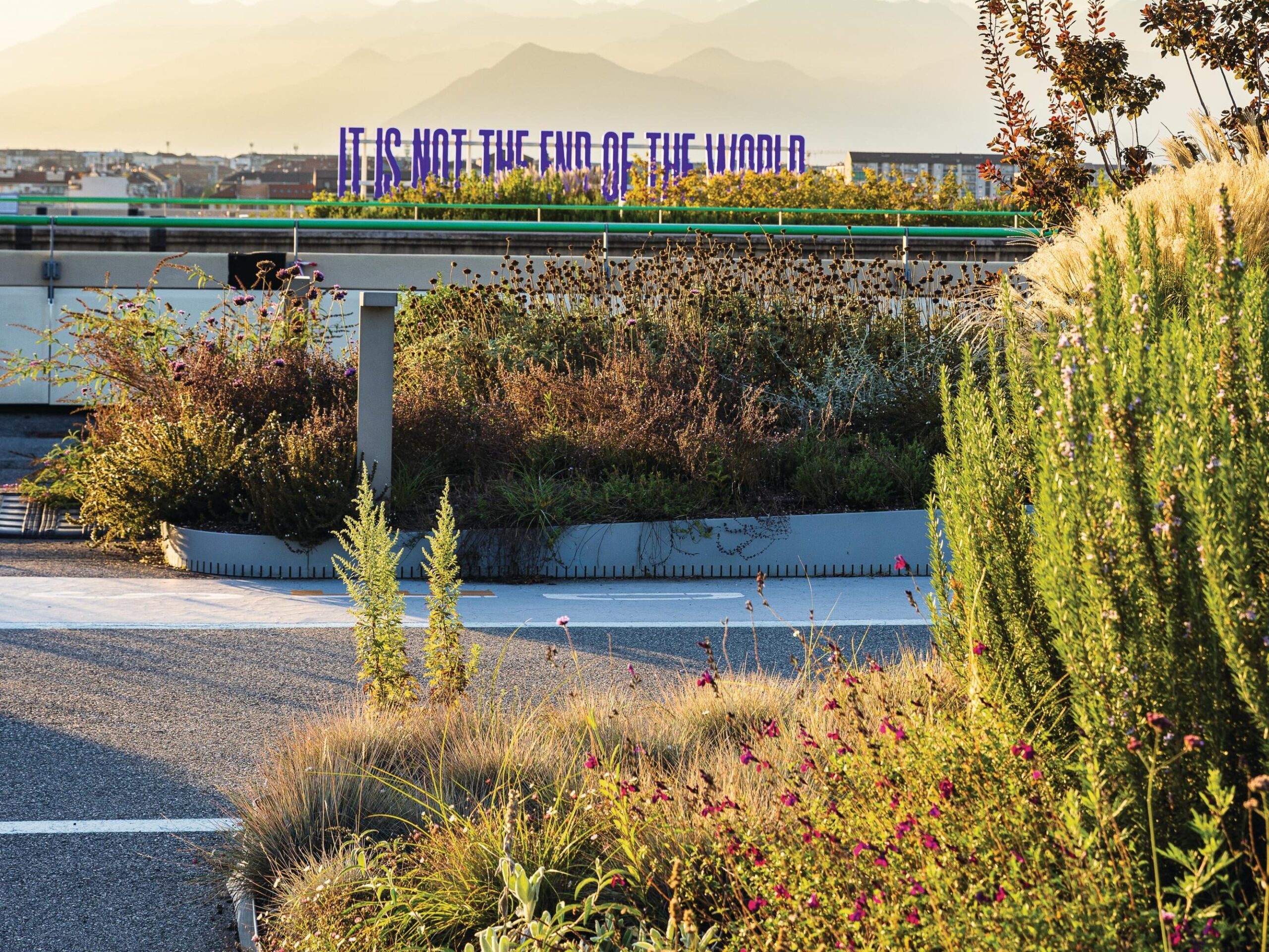 Fiat factory building, Lingotto, from Benedetto Camerana and landscape architect Cristiana Ruspa from Giardino Segreto
