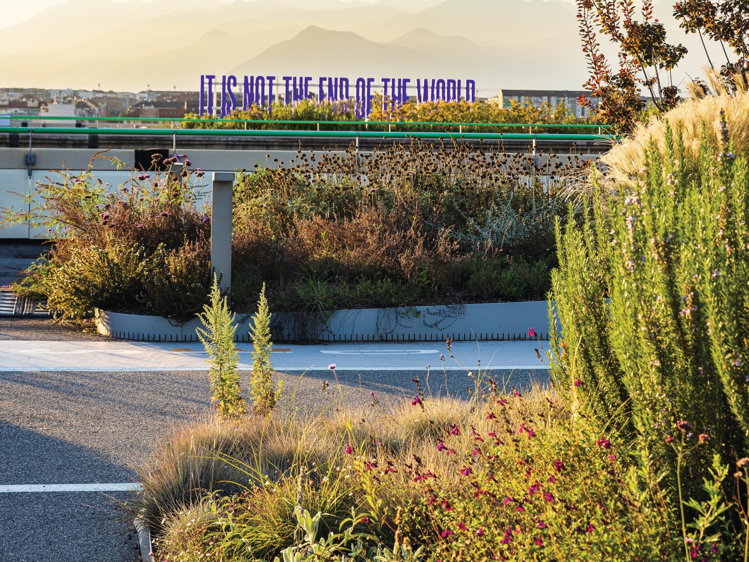 Fiat factory building, Lingotto, from Benedetto Camerana and landscape architect Cristiana Ruspa from Giardino Segreto