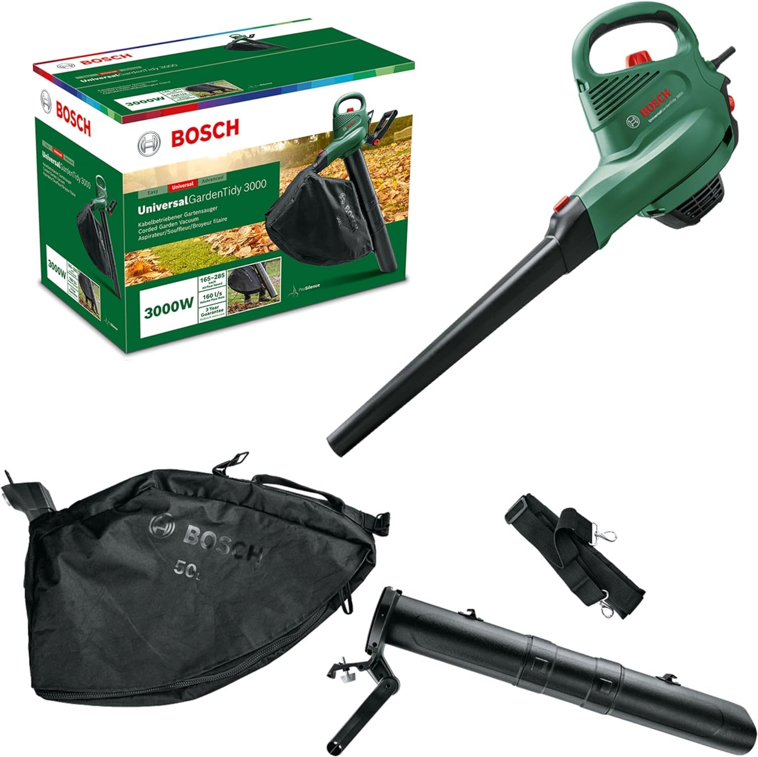 Bosch Home and Garden Electric Leaf Blower and Vacuum