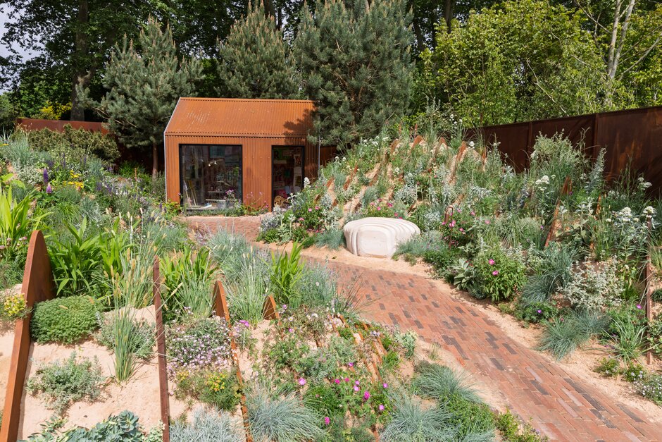 The Hospitalfield Arts Garden, designed by Nigel Dunnett