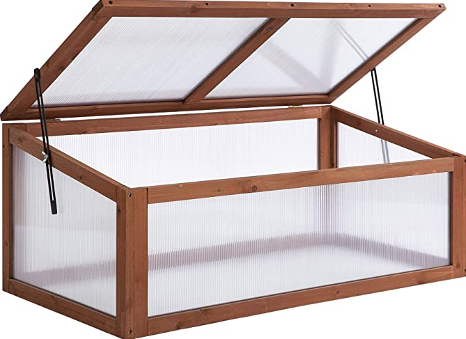 Wooden cold frame
