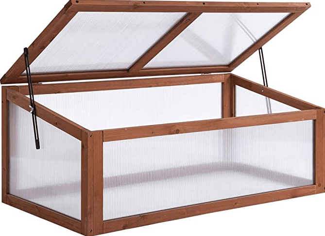 Wooden cold frame