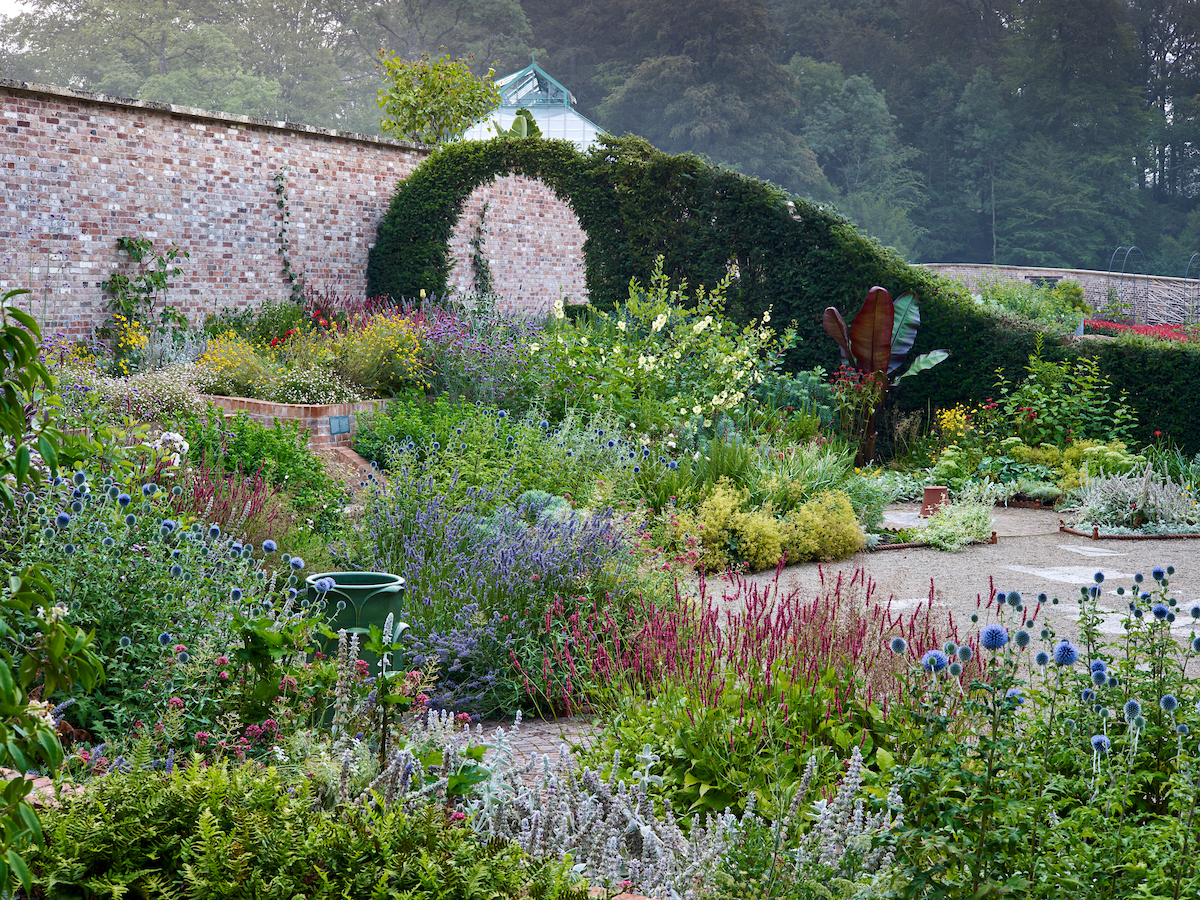 The Newt in Somerset, most recently designed by Patrice Taravella, features a circular hole within a hedge