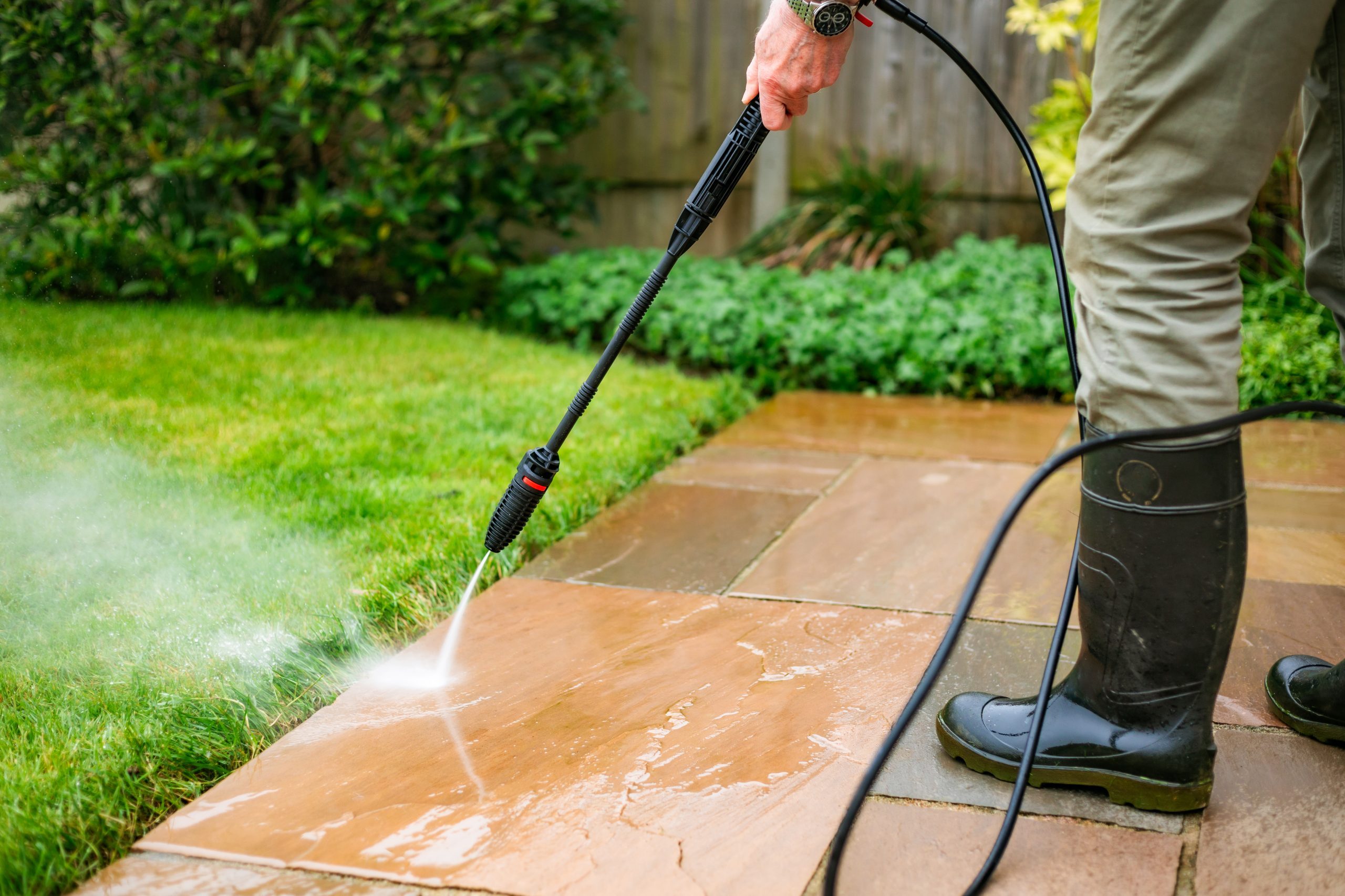 Patios are impermeable membranes that can cause water runoff.