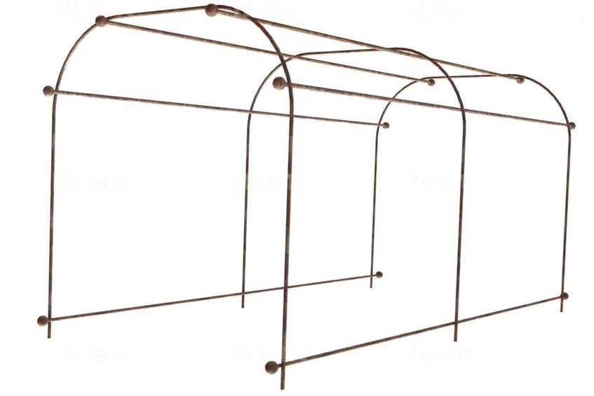 Muntons Fruit Cage on a white background